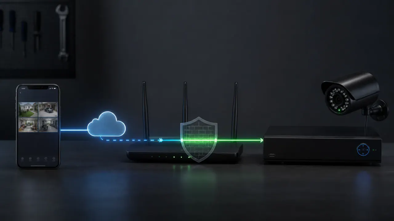 Port Forwarding چیست؟ اتصال امن دوربین از راه دور